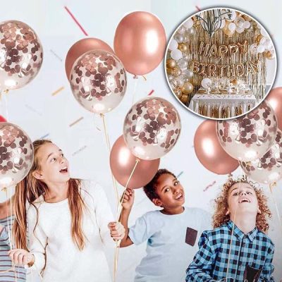 Set balonov za dekoracijo za rojstnodnevne zabave (60 kosov) | BALLOONZIA