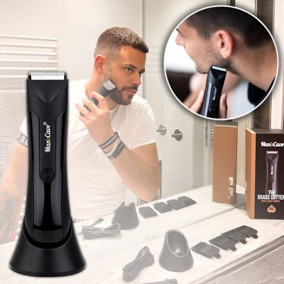 Vodoodporni trimmer z vgrajeno lučjo | MANSHAVER