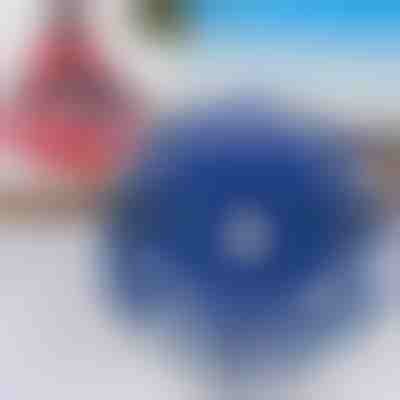 Napihljiva snežna tuba z ročaji za varno zimsko zabavo | SNOWRIDER