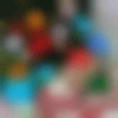 Okrasne pentlje za božična darila (9 kosov) | GIFTBOW