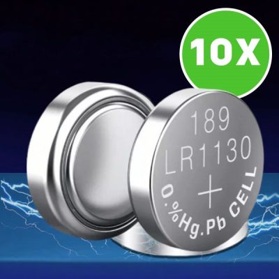 10 x baterije LR1130 | BATTERYLR1130