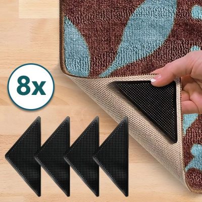 8x lepilne nedrseče podloge za preproge